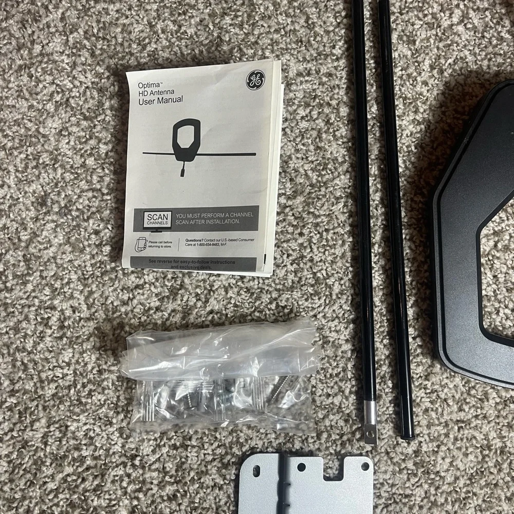 GE UltraPro Optima Outdoor HD Antenna, 40 Mile Range, 4K/8K Ultra HD, NEXTGEN TV